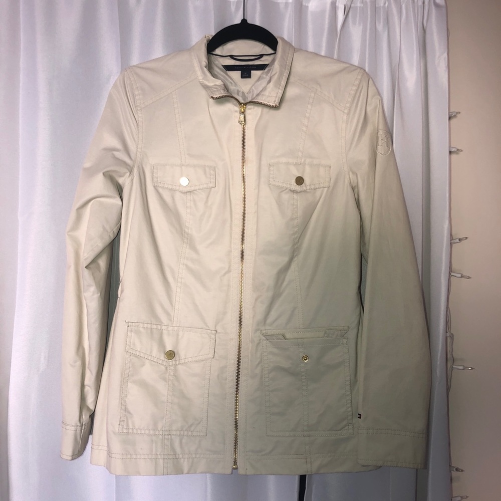 Tommy Hilfiger cream colored jacket